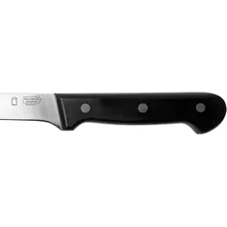 METRO Professional Ausbeinmesser flexibel, genietet, rostfreier Stahl, 160 mm, schwarzer Griff
