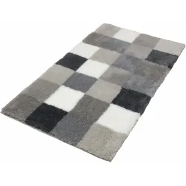 KLEINE WOLKE Caro Grau 70 x 120 cm