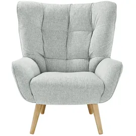 Soho Polstersessel Jolyn ¦ grau ¦ Maße (cm): B: 87 H: 100 T: 86.0
