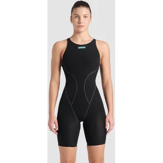 Arena Powerskin Impulso Damen Offener Rücken - Black_teal - 32