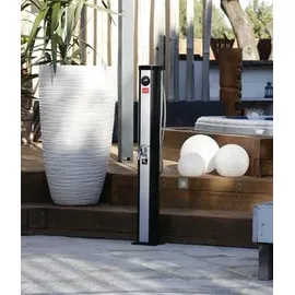 UBBINK Solaris Elite Gartendusche schwarz 16 x 118 x 16 cm