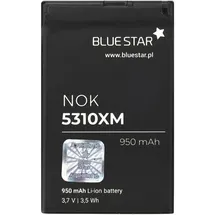 Bluestar Akku Ersatz kompatibel mit Nokia 2720 fold / 6600 fold 950 mAh Li-lon Austausch Batterie Accu Bl-4ct