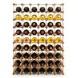 Proregal Weinregal Braun, Holz, Kiefer, Rechteckig, 62.5x92.5x24.5 cm, Wohnzimmer, Regale, Weinregale