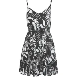 LASCANA Strandkleid Schwarz/Weiß 34