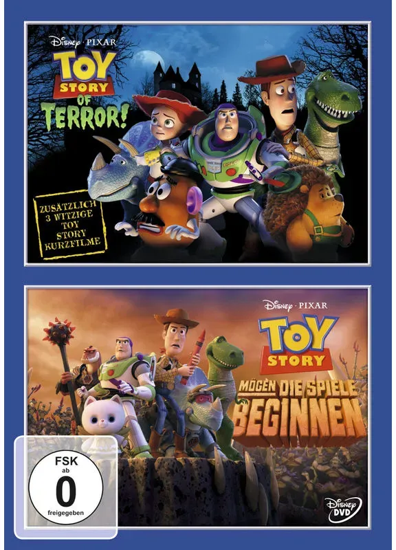 Toy Story Of Terror / Toy Story - Mögen Die Spiele Beginnen (DVD)