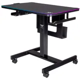 Thermaltake Gaming-Tisch Schwarz / Lila