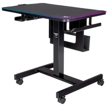Thermaltake Gaming-Tisch Schwarz / Lila