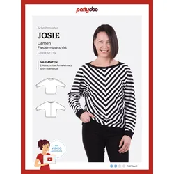 Pattydoo Papierschnittmuster Fledermausshirt & Bluse Josie