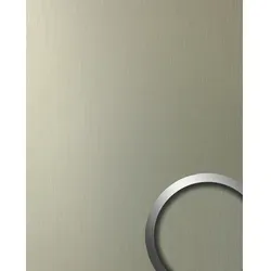 wallface Dekorpaneele, Metalloptik, strukturiert - grau