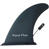 SUP Paddle Board Set aufblasbar Nylon Fin Flossen Paddel schwarz