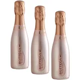 Bottega Rose Gold Pinot Nero Spumante Brut Rosé 200ml (Packung mit 3)