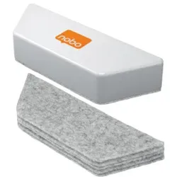 NOBO Tafelwischer magnetisch weiß 1905325