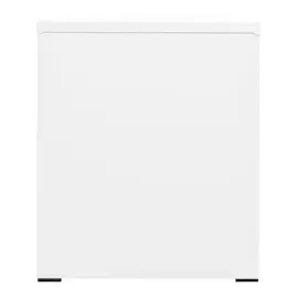 vidaXL Aktenschrank Weiß 46x62x72,5 cm Stahl