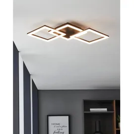 EGLO Paranday-Z 1 LED Deckenleuchte schwarz weiß 65 x 31 cm