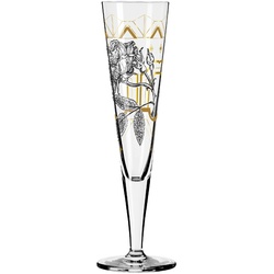 Ritzenhoff Champagnerglas Goldnacht 205 ml Kristall, Kristalloptik Gold