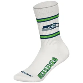 NFL Socken, 3er Pack Stretch-NFL 3Pack Crew Socks, bunt|grün 39-42