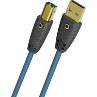 Oehlbach USB-Kabel USB-B Stecker, USB-A Stecker 5 m Petrolblau