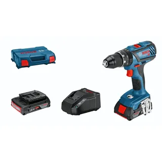 Bosch GSB 18V-28 Professional inkl. 2 x 2 Ah + L-Boxx 06019H400B