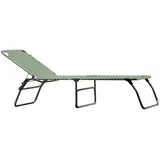 Fiam Amigo XXL Dreibeinliege 207 x 75 x 40 cm salbei klappbar
