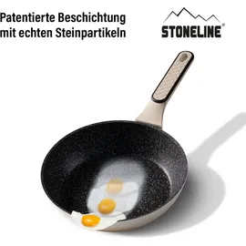 STONELINE Creme Topf-Set 11-tlg. Kochtopf + Deckel