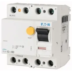 Eaton 170341 FI-Schalter, 25A, 4p, 300mA, Typ A FRCMM-25/4/03-A