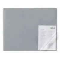 Durable Schreibtischunterlage Kunststoff grau