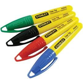 Stanley – 2-47-329 Mini-spitzenmarker Mehrfarbenblister 2-47-329