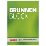 Brunnen 1052726 Briefblock/ Schreibblock/ Der Block (A4, blanko, 50 Blatt, 70 g/m2)