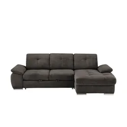 Ecksofa  Gladys ¦ braun ¦ Maße (cm): B: 282 H: 103 T: 197