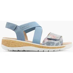 Sandale - Damen - blau - 42
