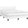 vidaXL Boxspringbett 140 x 200 cm Weiß