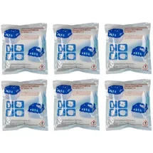 Buri 6er Pack Luftentfeuchter Nachfüllbeutel 450g Granulat Raumentfeuchter Nachfüller