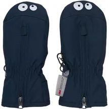 Color Kids Mittens W. Zipper 6480 total eclipse (7850) 6-12M