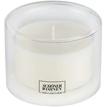 Schöner Wohnen Duftkerze M 7 cm transparent