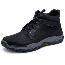 SKECHERS Respected-Boswell Wanderschuhe für Herren, Schwarz, 42.5