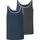 Jan Vanderstorm 2er Pack Unterhemd ELOF blau- 07