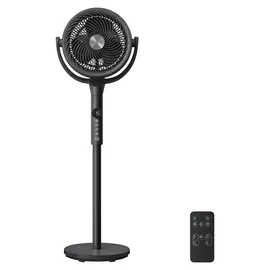 Songmics Standventilator 111,7 cm Schwarz