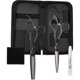 Olivia Garden Xtreme Matt Black 2er Scherenset