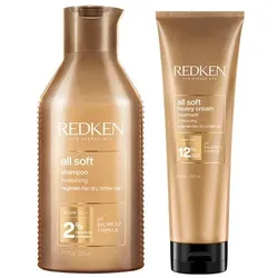 Redken All Soft Bundle Shampoo & Heavy Cream Haarmaske