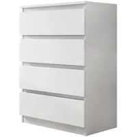 Mirjan24 Kommode mit 4 Schubladen Malwa M4, Diele, Flur,