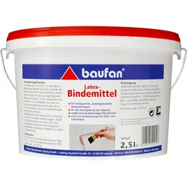 Baufan Latex Bindemittel Transparent 2,5 l