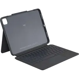 Logitech Slim Folio Pro Backlit Tastatur und Schutzhülle für iPad Pro 11 grafit