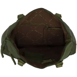 GREENLAND Femi & Nine Schultertasche Leder Grün