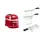 KitchenAid Artisan Toaster 5KMT2204 inkl. Brötchenaufsatz + Sandwichzange empire rot