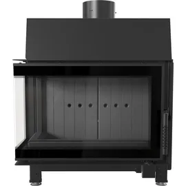 Kratki SIMPLE Kamineinsatz Stahl Schwarz