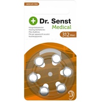 Dr. Senst Hörgerätebatterie Typ 312 (6 Stück)