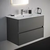 Ideal Standard Eurovit+ Badmöbel-Set + 71 cm, Grau)