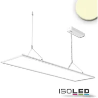 ISOLED LED Office Hängeleuchte Up+Down, 20+20W, 30x120cm, weiß, UGR