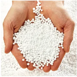 Green Bean Sitzsack Nachfüllpack EPS Perlen für Sitzsäcke - 100 L (1 Liter - 430 Liter, Made in Germany), Nachfüllpack für Sitzsack-Füllung, Stillkissen, Kopfkissen weiß