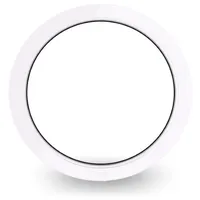 Rundfenster – Bullauge – Festverglasung (FiB) - Durchmesser: 90cm – weiß - 60 mm Profil – 2-Fach-Verglasung